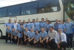 Hendbollistet e reprezentacionit të Kosovës në Rumoni