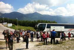 Pamje nga aktivitetet e Klubit Alpin Prishtina